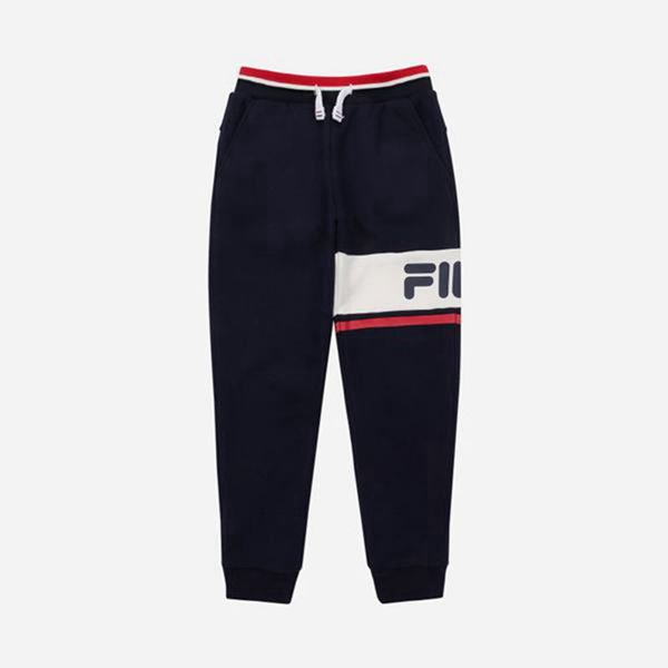 Fila Jogger Nohavice Detske Námornícka Modrá - Paolo Warm Up Fleece Vypredaj - Slovakia 37916-BYZV